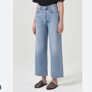 Agolde Light Blue Ankle & Cropped Jeans